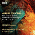 Erkoreka / Mena / Basque National Orchestra - Cello Concerto Tres Sonetos De Michelangelo - Music CD