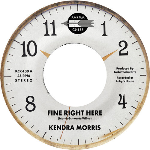 Morris,kendra - Fine Right Here / Birthday Song - Vinyl Record