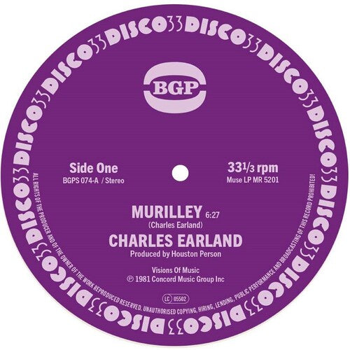 Earland,charles - Murilley / Leaving This Planet - Vinyl Record