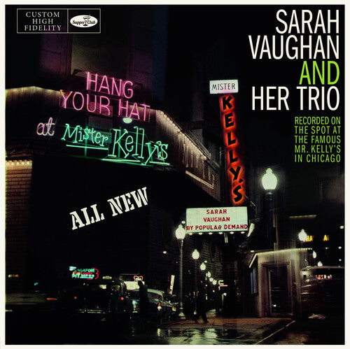 Vaughan,sarah & Her Trio - At Mister Kelly's - Vinyl Record