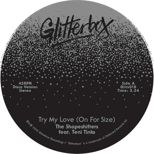 Shapeshifters - Try My Love (on For Size) - Vinyl Record