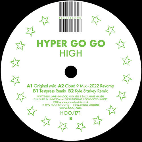 Hyper Go Go - High (remixes) - Vinyl Record