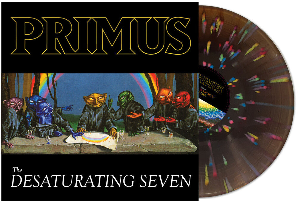 Primus - Desaturating Seven (Midnight Rainbow/ 7th Anniversary Edition) [Gold Foil Stamping/Midnight Rainbow Splatter LP]