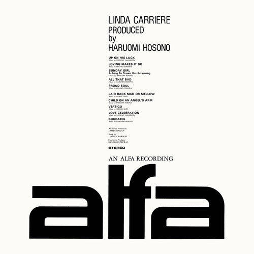 Carriere,linda - Produced By Haruomi Hosono - Vinyl Record
