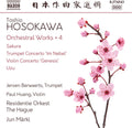Hosokawa / Berwaerts - Orchestral Works Vol. 4 - Sakura Trumpet Concerto - Music CD