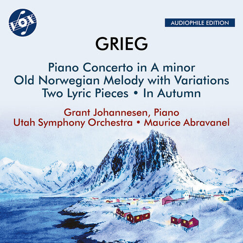 Grieg / Johannesen - Piano Concerto In A Minor Op. 16 Two Lyric Pieces - Music CD