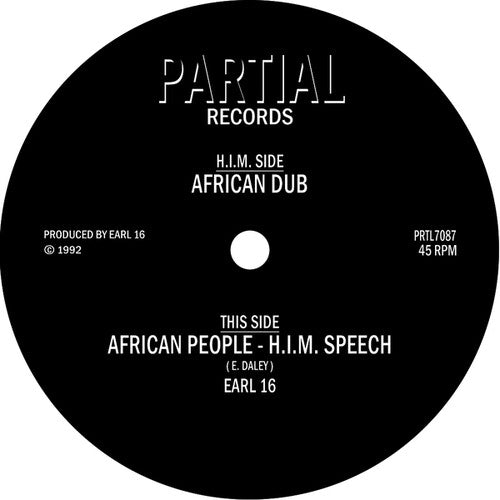 Earl 16 - African People - Him Speech - Vinyl Record