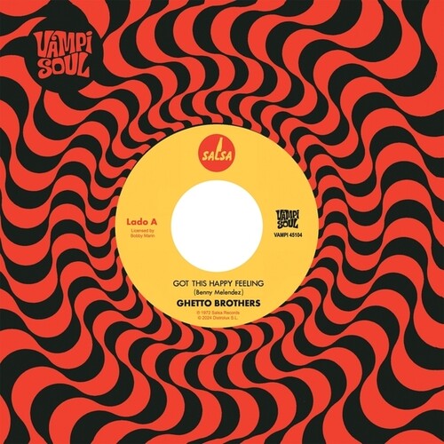 Ghetto Brothers - Got This Happy Feeling / Girl From The Mountain - Vinyl Record