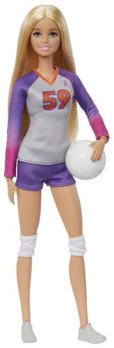 Barbie - Barbie Career Made To Move Sports Doll Volleyball - Collectibles