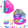 Polly Pocket - Polly Pocket Sloth Family 2 In 1 Purse Compact - Collectibles