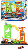Hot Wheels - Hot Wheels City Super Recharge Fuel Station - Collectibles