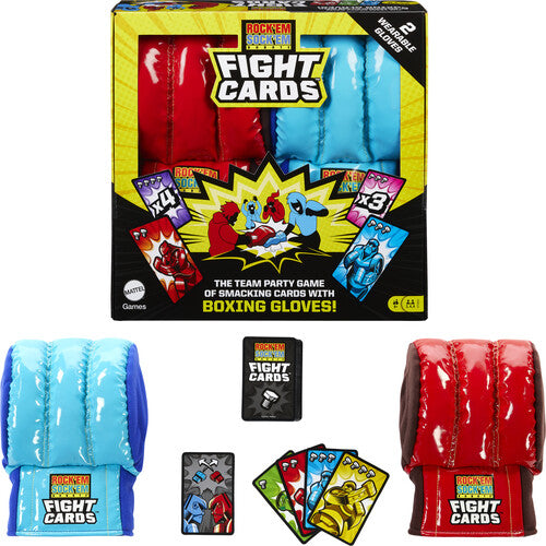 Games - Rock Em Sock Em Robots Fight Cards - Games