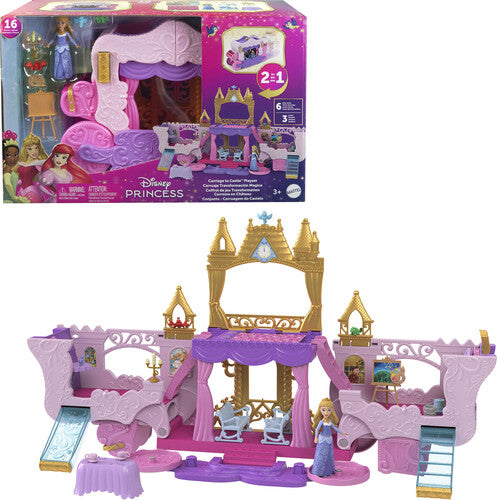 Disney Princess - Princess Carriage To Castle Transforming Playset - Collectibles