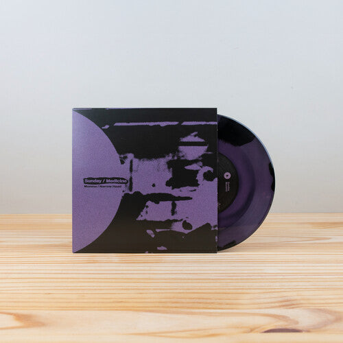 Momma & Narrow Head - Sunday / Medicine [Purple & Black Swirl]