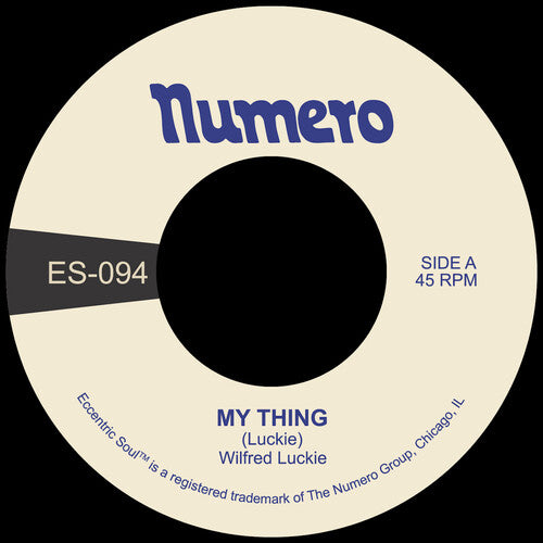 Luckie,wilfred - My Thing / Wait For Me - Vinyl Record