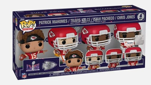 Pop Nfl Super Bowl - Pop Nfl Super Bowl 2024 Chiefs 4 Pack - Collectibles