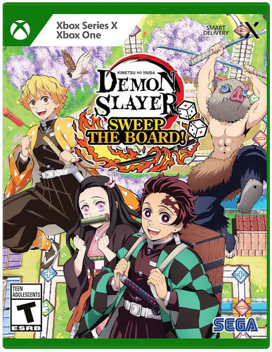 Xbox One Series X Demon Slayer Kimetsu No Yaiba- Sweep The Board - Video Game