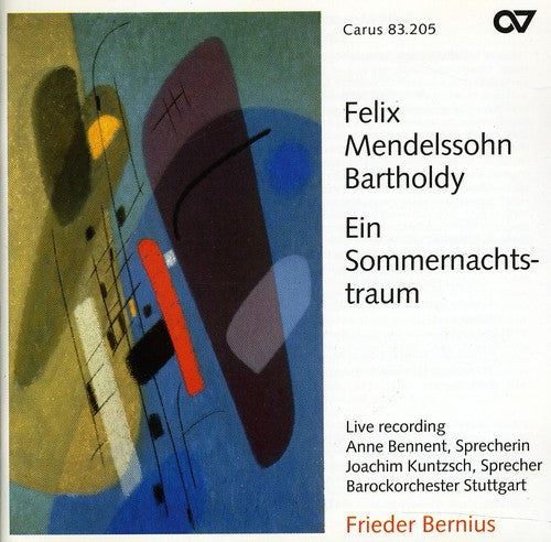 Mendelssohn / Rubens / Schubert,c. / Bernius - Midsummer Night's Dream / Incidental Music - Music CD