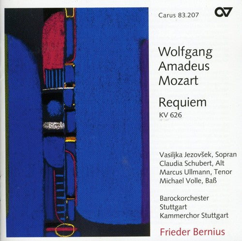 Mozart / Jezovsek / Schubert,c. / Volle / Bernius - Requiem K 626 - Music CD