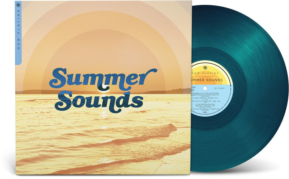 Now Playing: Summer Sounds / Various (Blue) [Colored Vinyl] Vinyl Record