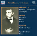 Friedman / Beethoven / Chopin / Mozart - Great Pianists: Friedman - Music CD