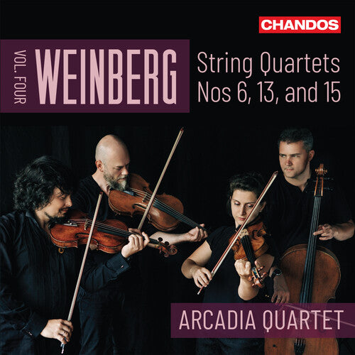Weinberg / Arcadia Quartet - String Quartets Vol. 4 - Music CD