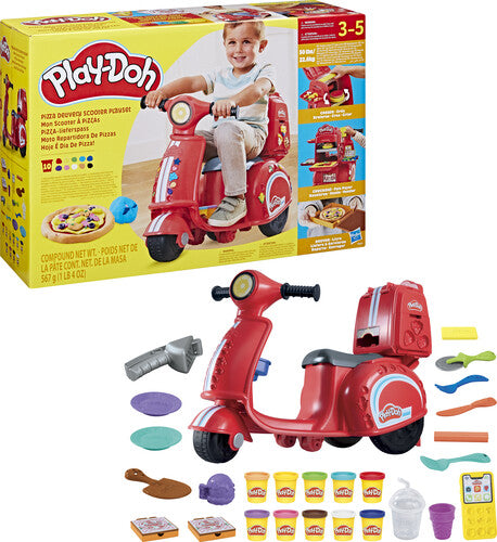 Pd Pizza Delivery Scooter Playset - Pd Pizza Delivery Scooter Playset - Collectibles