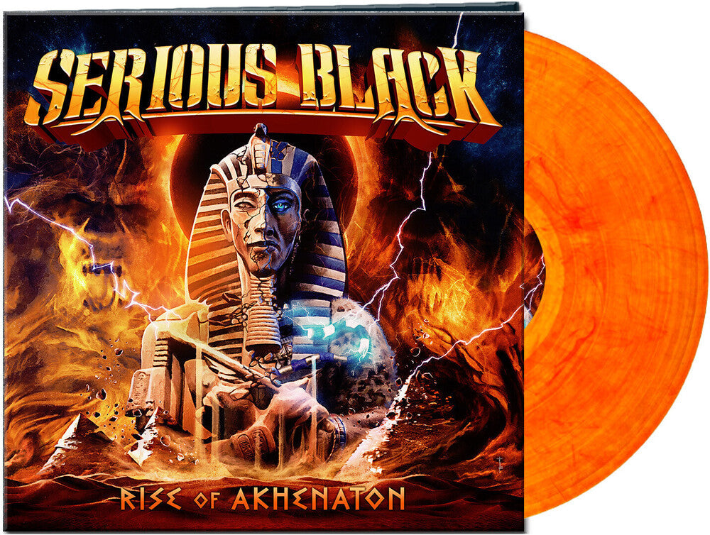 Rise Of Akhenaton - Red/Orange Marbled [Colored Vinyl] Vinyl Record