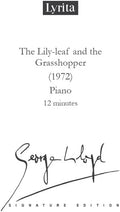 Lloyd,george - Lily-leaf & The Grasshopper For Solo Piano - Special Products