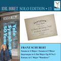 Schubert / Biret - Idil Biret Solo Edition Vol. 13 - Music CD