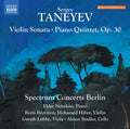 Taneyev / Spectrum Concerts Berlin - Violin Sonata Piano Quintet, Op. 30 - Music CD