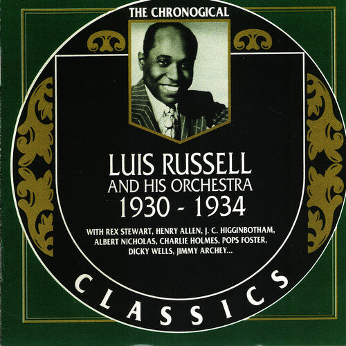 Russell,luis - Chronological Luis Russell & His Orch 1930-1934 - Music CD