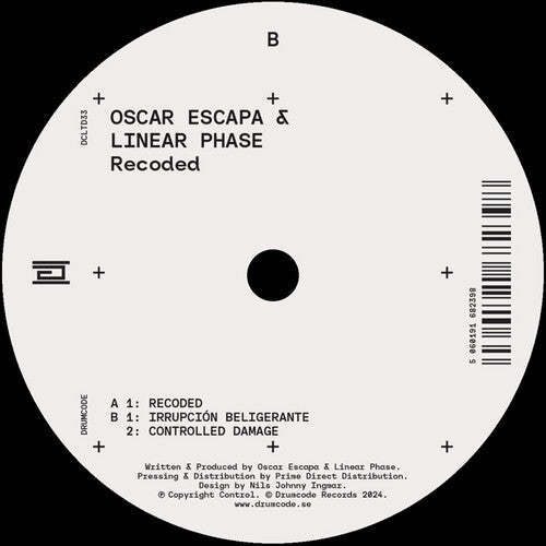 Oscar Escapa - Recoded - Vinyl Record