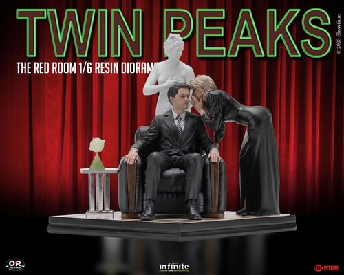 Twin Peaks The Red Room 1/6 Resin Diorama - Twin Peaks The Red Room 1/6 Resin Diorama - Collectibles