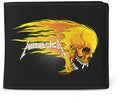 Rocksax Metallica Pushead Flame Wallet Blk - Rocksax Metallica Pushead Flame Wallet Blk - Special Products