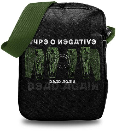 Rocksax Type O Negative Dead Again Xbody Bag Blk - Rocksax Type O Negative Dead Again Xbody Bag Blk - Special Products