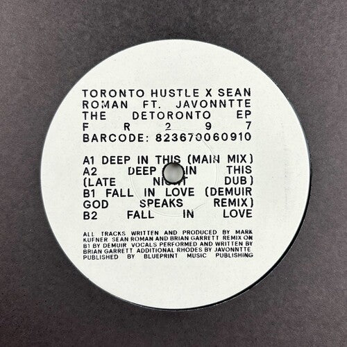 Toronto Hustle - Detoronto - Vinyl Record