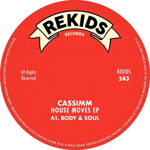 Cassimm - House Moves - Vinyl Record