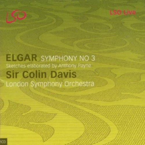 Elgar / Davis / Lso - Symphony 3 - Music CD