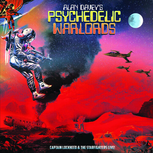 Alan Davey's Psychedelic Warlords - Captain Lockheed & The Starfighters Live - Vinyl Record