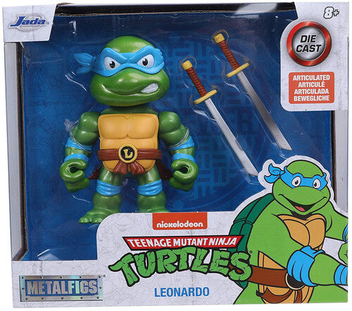 4 Metals Tmnt - Leonardo Figure W/ Accessories - 4 Metals Tmnt - Leonardo Figure W/ Accessories - Collectibles