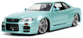 1:24 Ff - Brian's Nissan Skyline Gt-r R34 - 1:24 Ff - Brian's Nissan Skyline Gt-r R34 - Collectibles