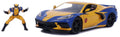 1:24 Hwr - '20 Corvette C8 W/wolverine (4pc) - 1:24 Hwr - '20 Corvette C8 W/wolverine (4pc) - Collectibles