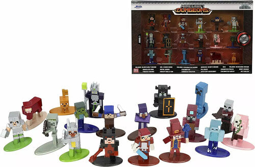 1.65 Nano Metalfigs Minecraft - 18pk W7(dungeons) - 1.65 Nano Metalfigs Minecraft - 18pk W7(dungeons) - Collectibles