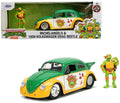 1:24 Vw Drag Beetle W/ Tmnt Michelangelo Fig - 1:24 Vw Drag Beetle W/ Tmnt Michelangelo Fig - Collectibles
