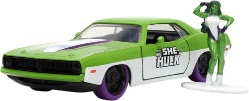 1:32 Hwr - '73 Plymth Barracuda W/she Hulk - 1:32 Hwr - '73 Plymth Barracuda W/she Hulk - Collectibles