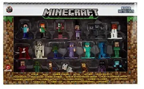 Nano Metalfigs Minecraft 20 Pk Wave 2 - Nano Metalfigs Minecraft 20 Pk Wave 2 - Collectibles