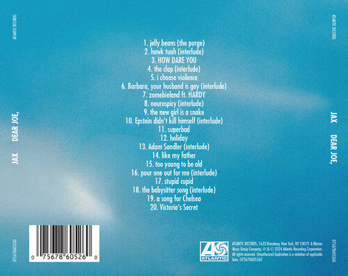 Jax - Dear Joe,
