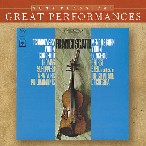 Mendelssohn / Tchaikovsky / Francescatti - Violin Concertos - Music CD