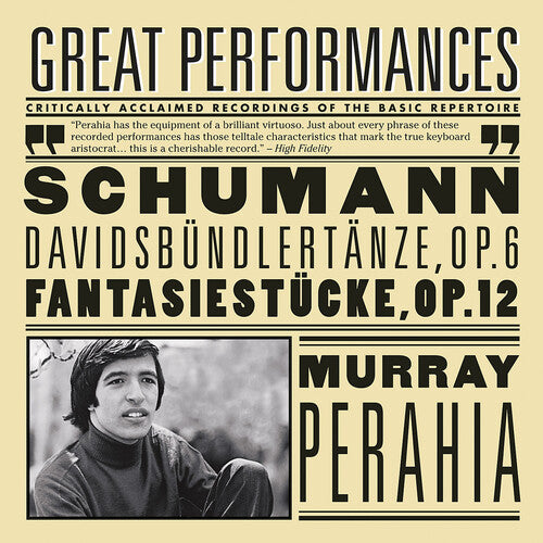 Perahia / Schumann - Davidsbundlertanze / Fantasiestucke - Music CD